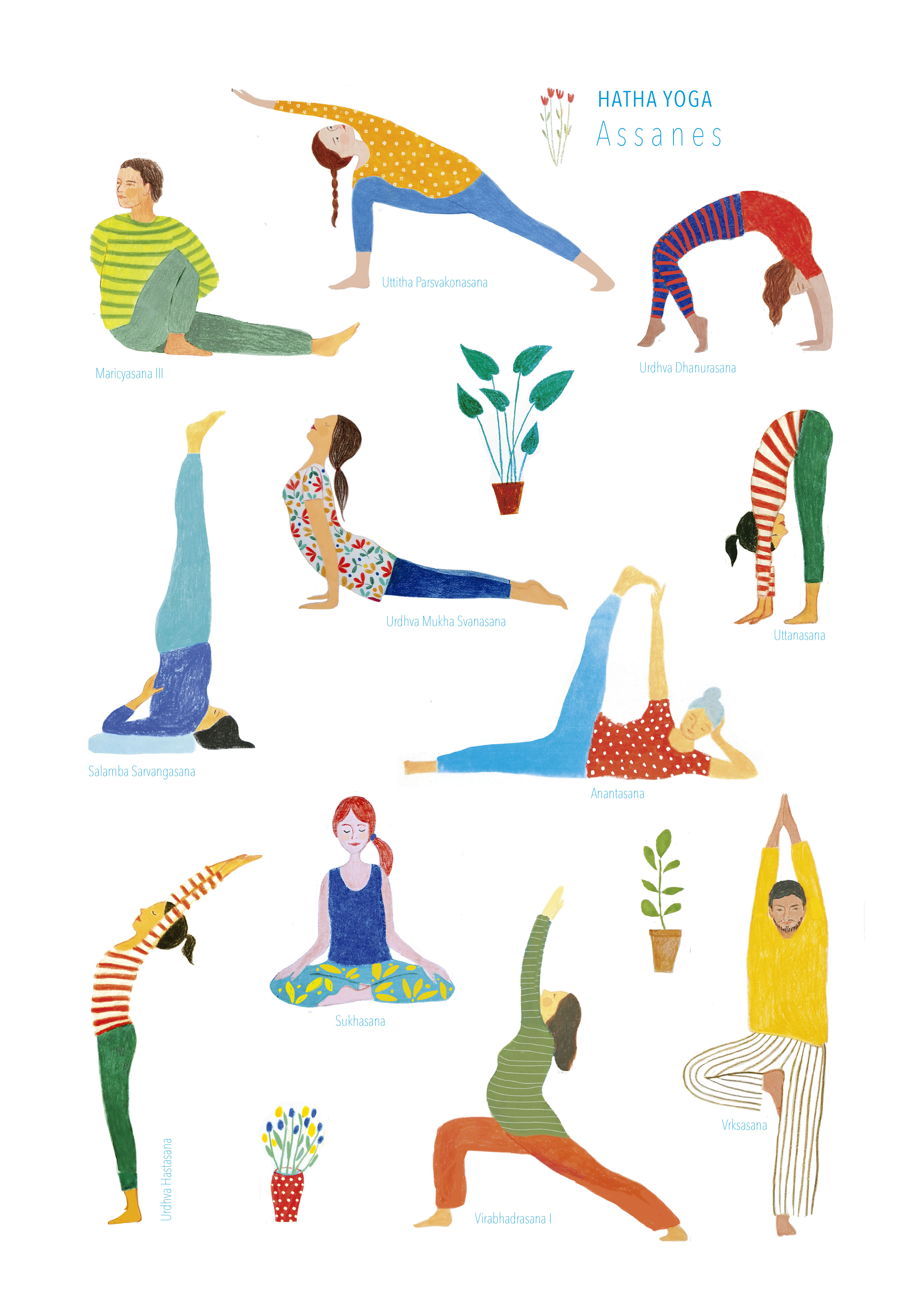 lamina yoga A3 - Bhakti Valls